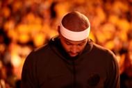 DeMarcus Cousins made his postseason debut during Golden State's win over the Los Angeles Clippers